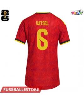 Günstige Belgien Axel Witsel #6 Heimtrikot Damen WM 2026 Kurzarm